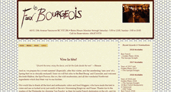 Desktop Screenshot of lesfauxbourgeois.com